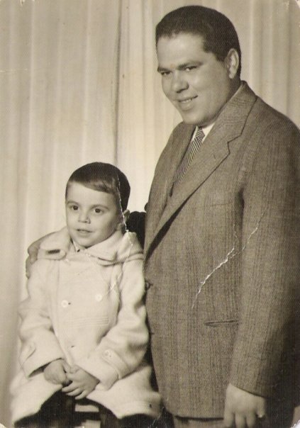 Ο Κραουνάκης με τον πατέρα του